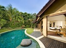 Villa Kubu Premium Spa 1 Bedroom, Piscine et jardin